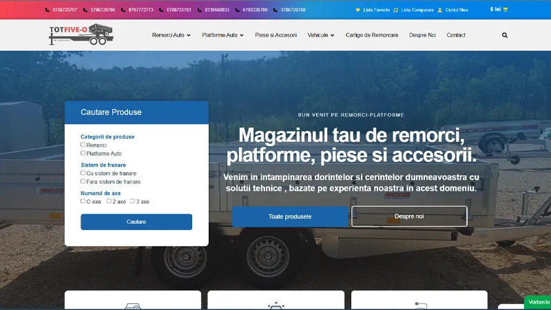 Remorci Albota - Magazin Online